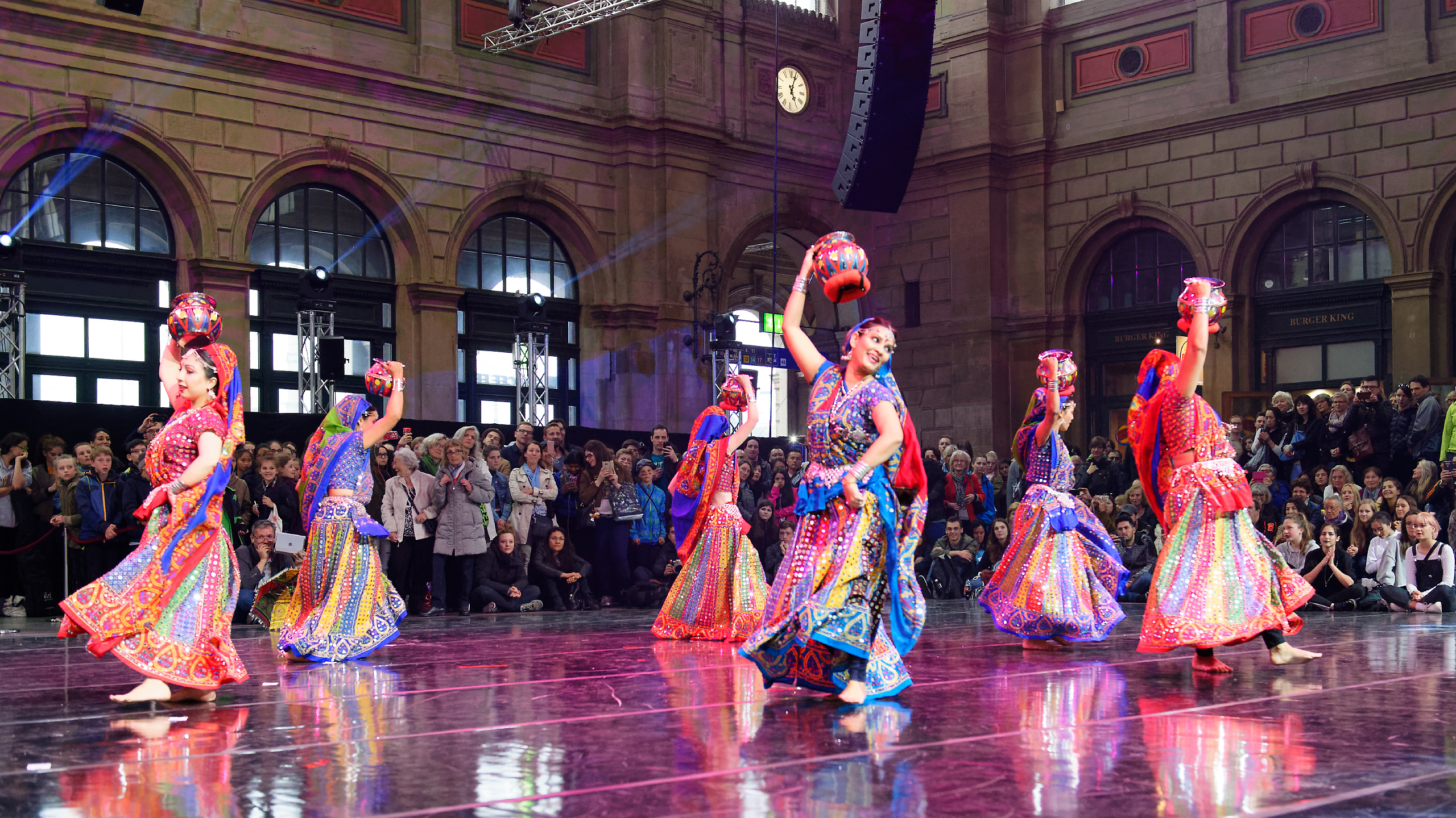 Bollywood stage performance